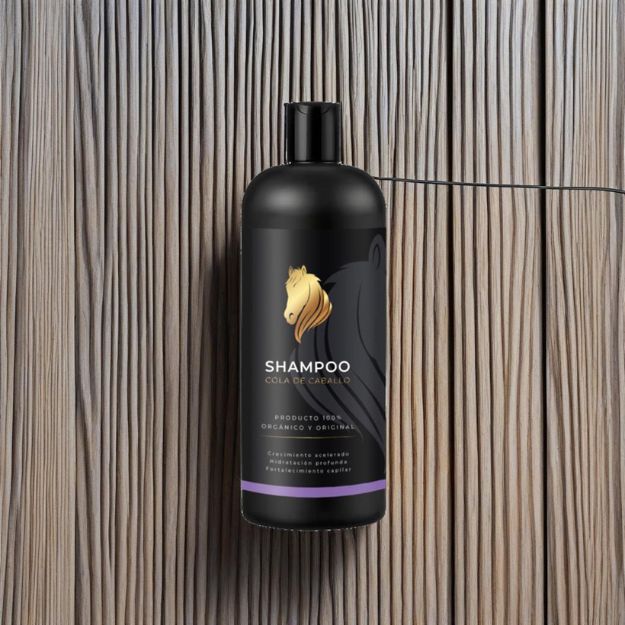 Shampoo cola caballo anticaída - fortalece cabello