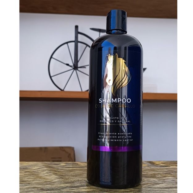 Shampoo cola caballo anticaída - fortalece cabello