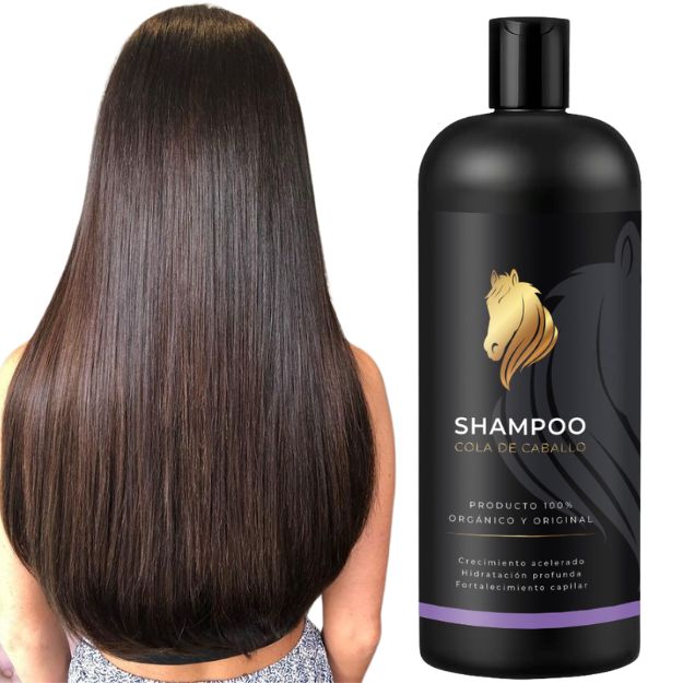 Shampoo cola caballo anticaída - fortalece cabello